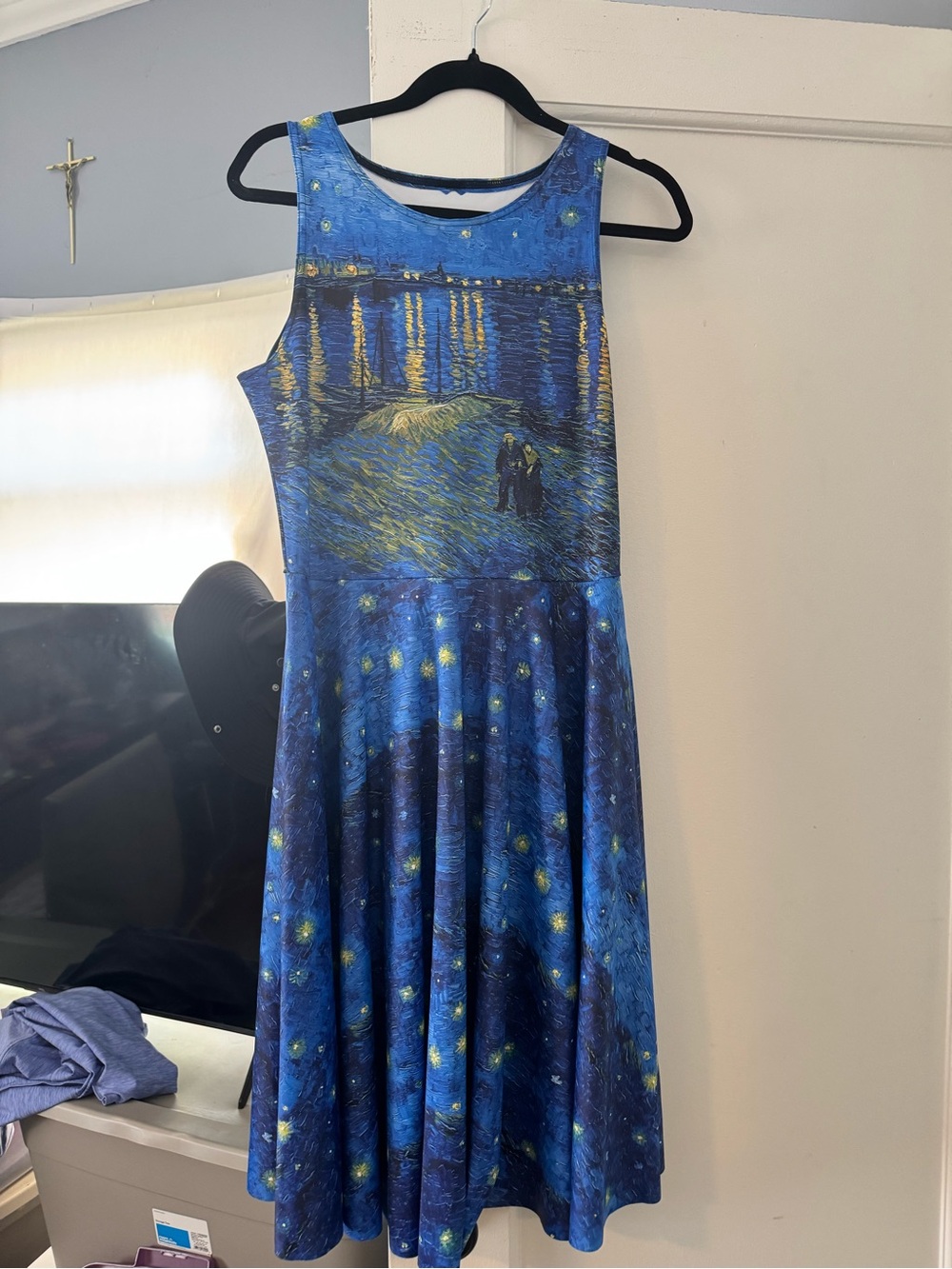 Blackmilk Starry night Over the Rhône Princess Midi Dress